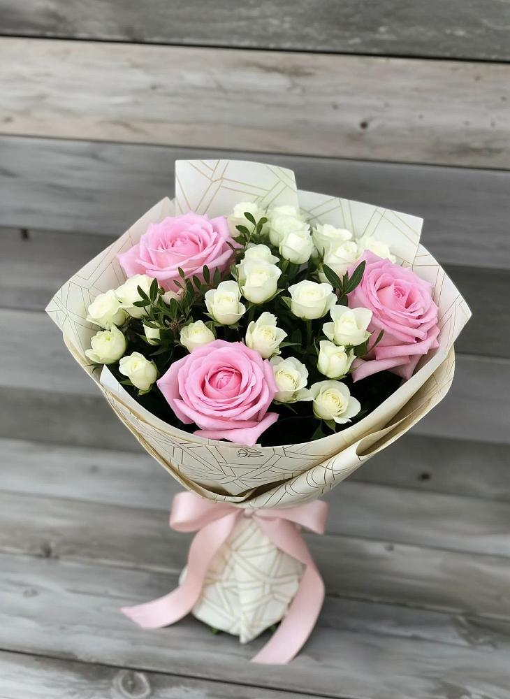 Букет цветов из: Розы в Фокино Приморского края