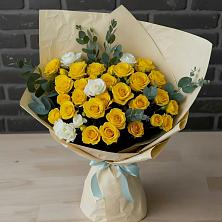 Букет цветов из:  Розы в Фокино Приморского края