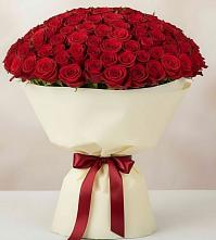 Букет 101 Красная роза Милано #REPLACE_PRED# Фокино Приморского края