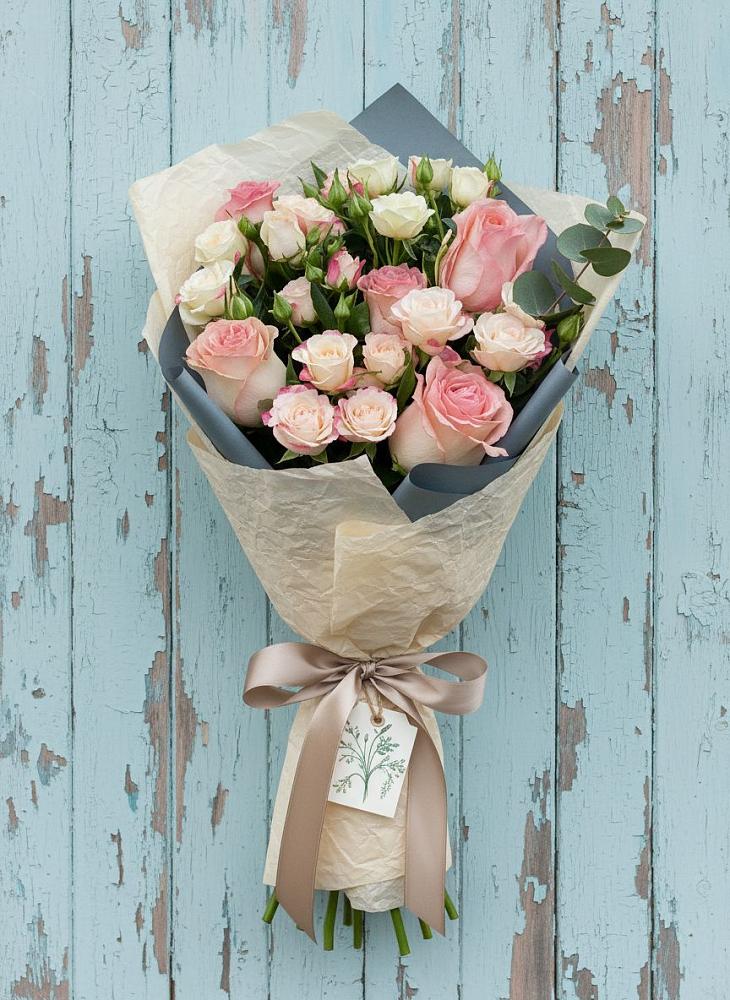 Букет цветов из: Розы в Фокино Приморского края