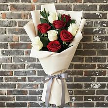 Букет цветов из:  Розы в Фокино Приморского края