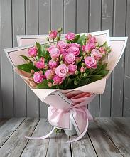 Букет Розовый кустик #REPLACE_PRED# Фокино Приморского края