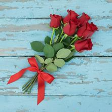 Букет Красные розы в Фокино Приморского края