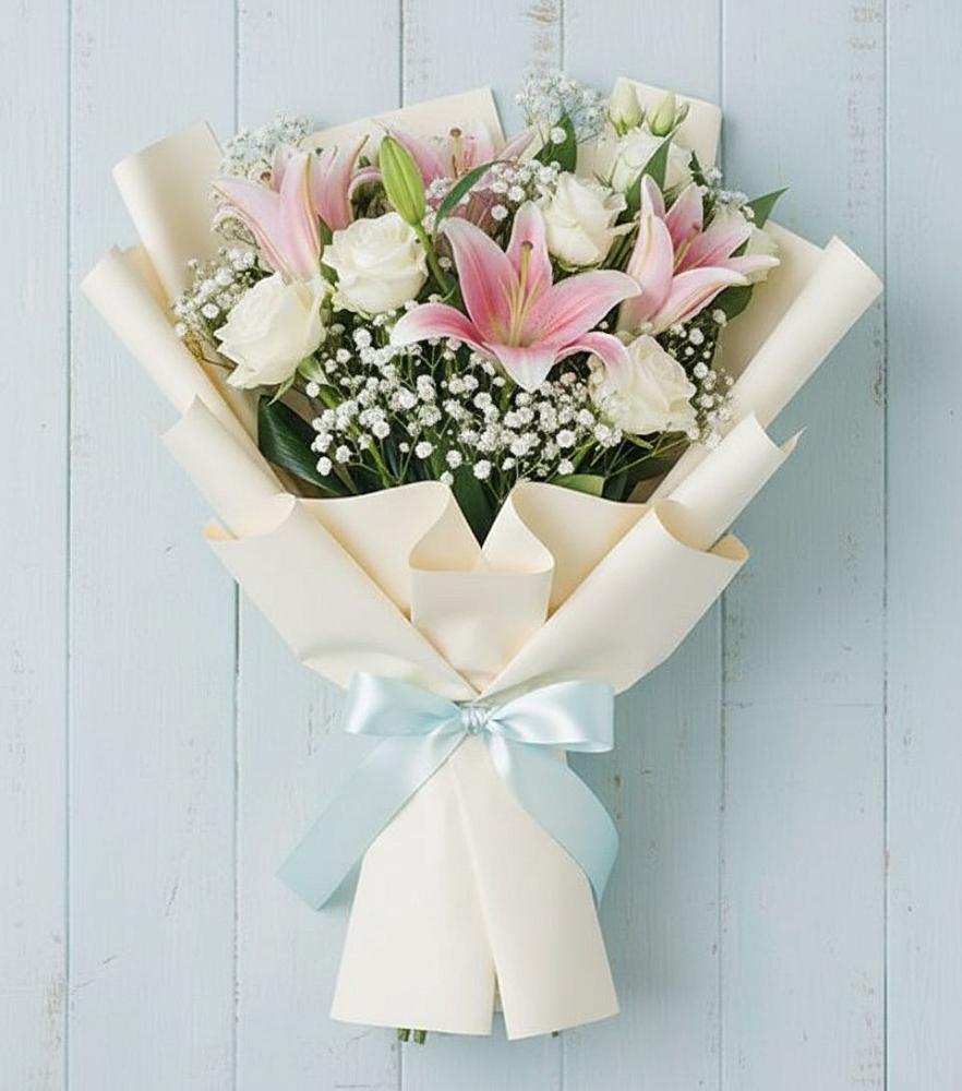 Букет цветов из: Лилии в Фокино Приморского края