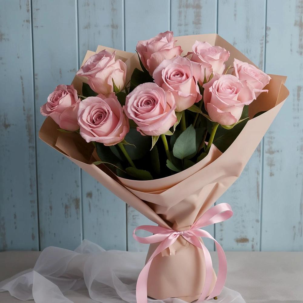 Букет цветов из: Розы в Фокино Приморского края