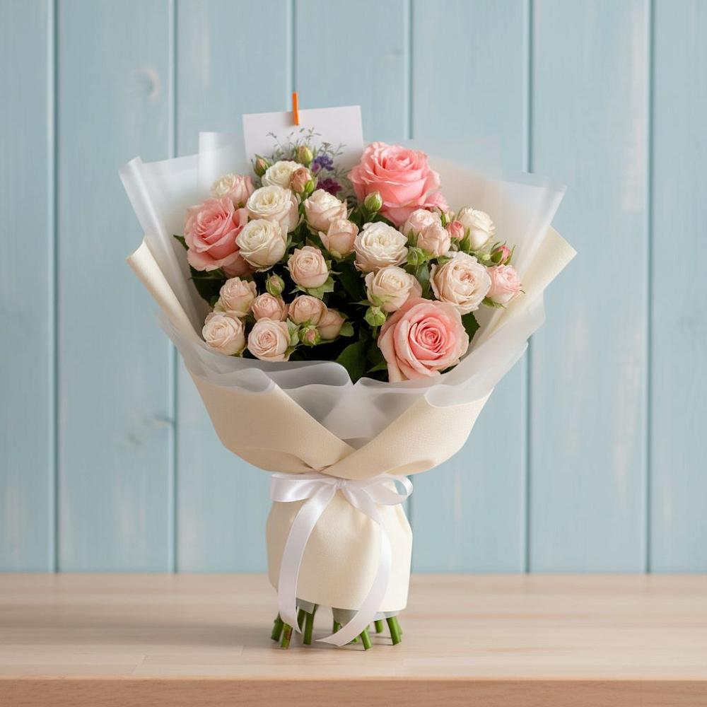 Букет цветов из: Розы в Фокино Приморского края