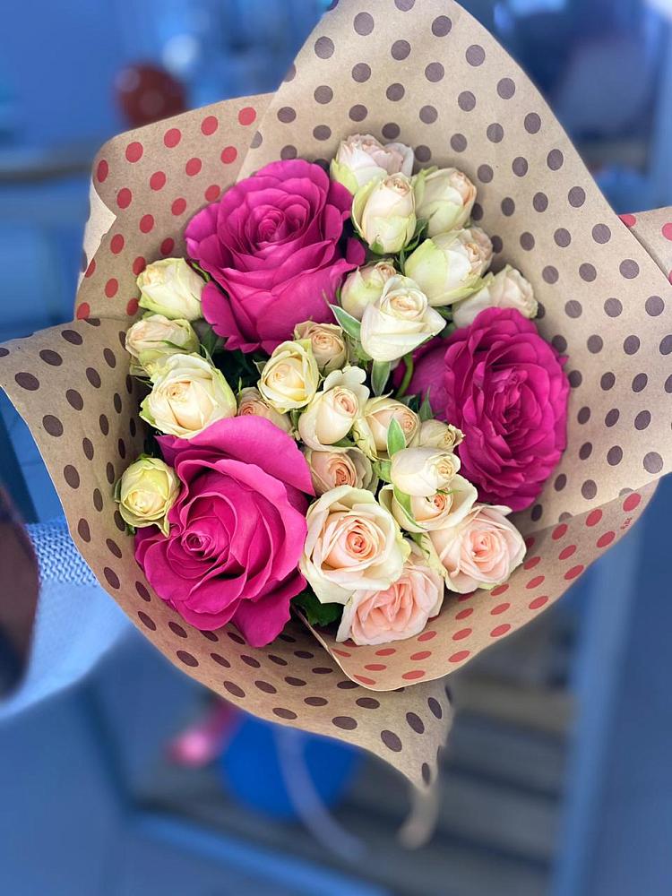 Букет цветов из: Розы в Фокино Приморского края