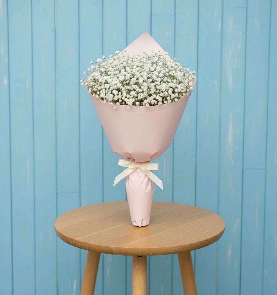 Букет цветов из: Гипсофила в Фокино Приморского края