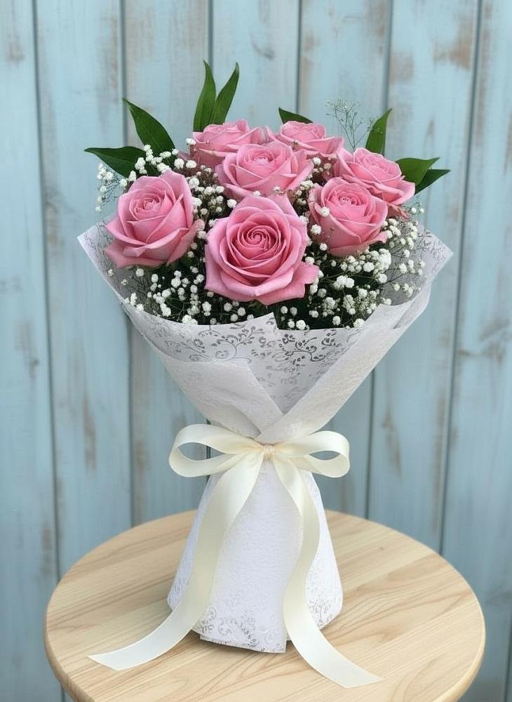 Букет цветов из: Розы в Фокино Приморского края