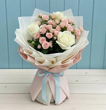 Букет цветов из:  Розы в Фокино Приморского края