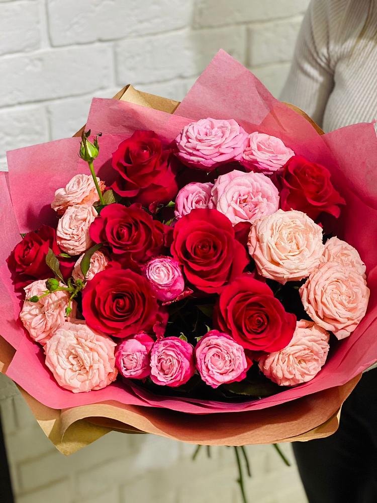 Букет цветов из: Розы в Фокино Приморского края