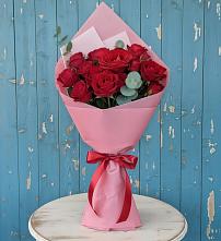Букет цветов из:  Розы в Фокино Приморского края