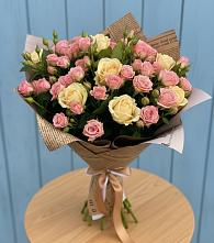 Букет цветов из:  Розы в Фокино Приморского края