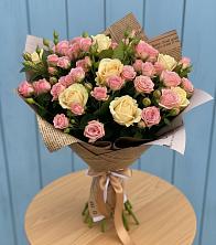 Букет цветов из:  Розы в Фокино Приморского края