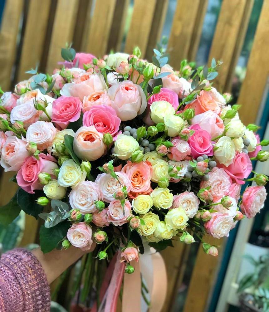 Букет цветов из: Розы в Фокино Приморского края