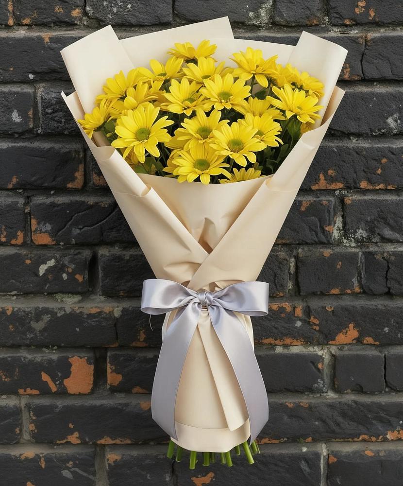 Букет цветов из: Хризантемы в Фокино Приморского края
