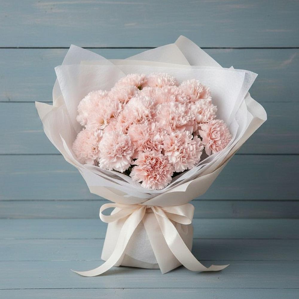 Букет цветов из: Гвоздики в Фокино Приморского края