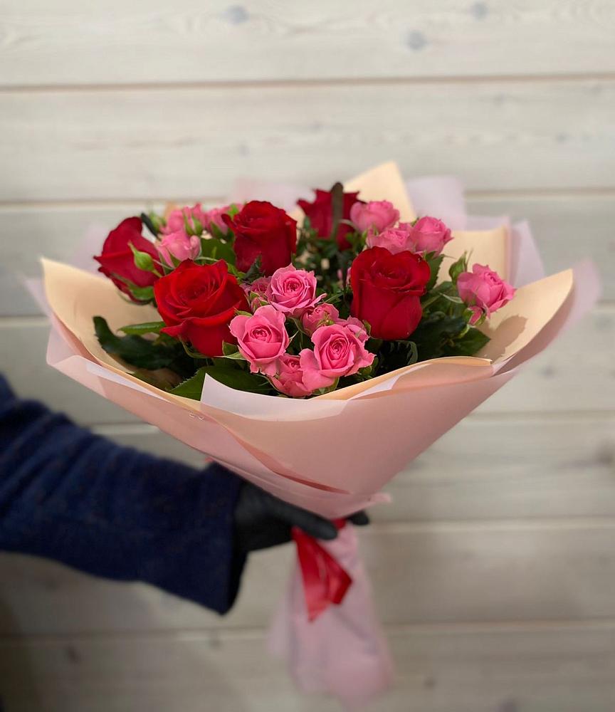 Букет цветов из: Розы в Фокино Приморского края