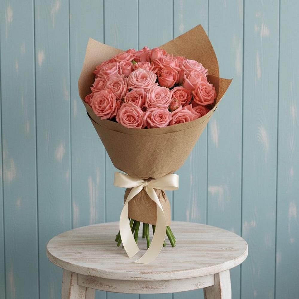 Букет цветов из: Розы в Фокино Приморского края