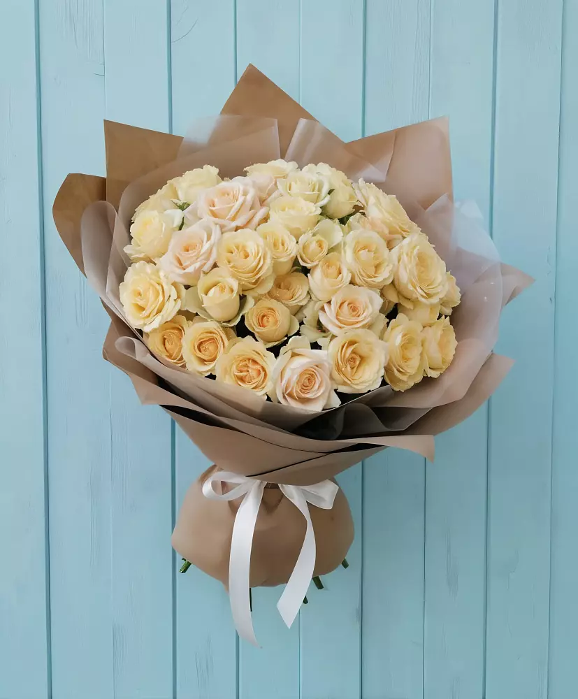 Букет Кремовое облако в Фокино Приморского края