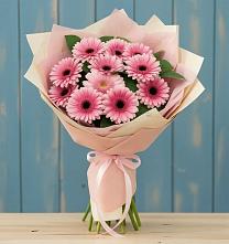 Букет цветов из:  Герберы в Фокино Приморского края
