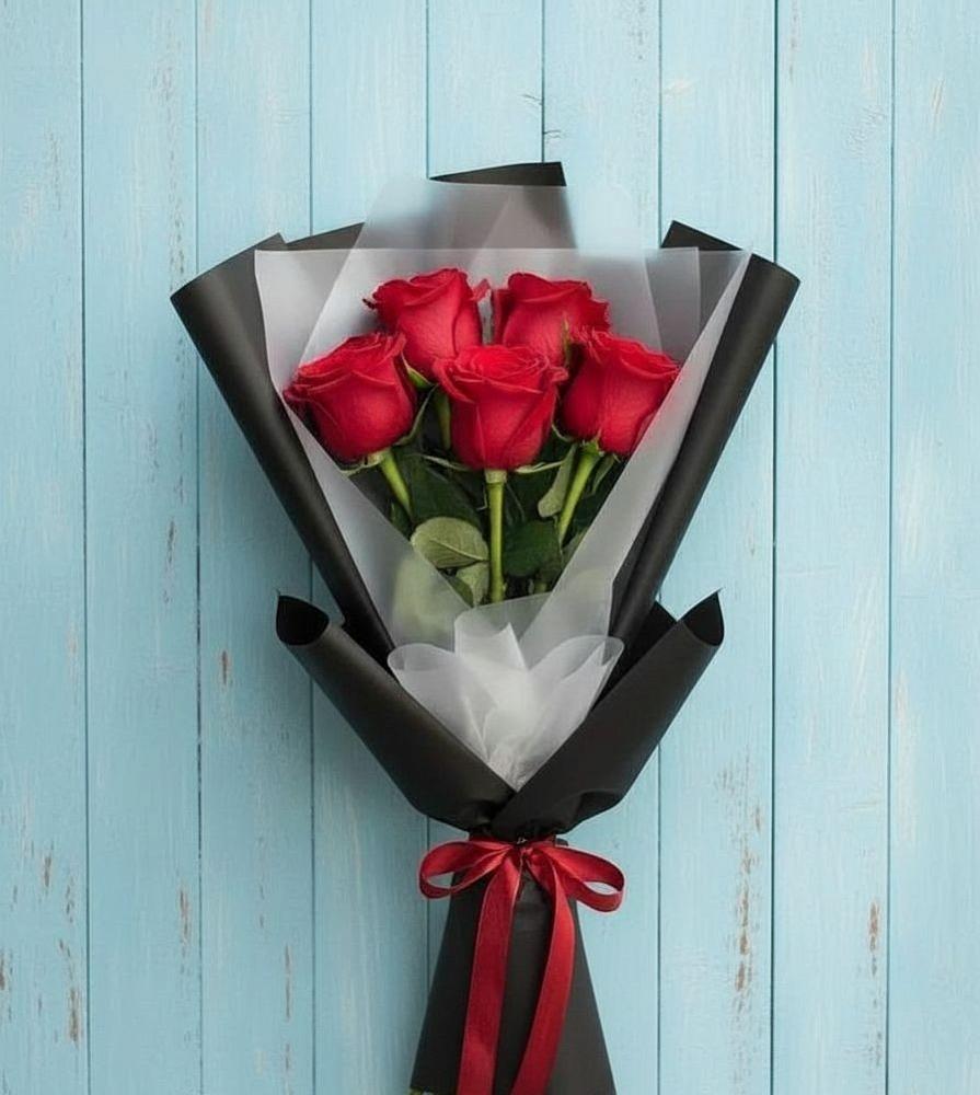 Букет цветов из: Розы в Фокино Приморского края