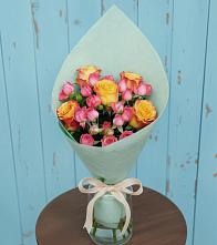 Букет цветов из:  Розы #REPLACE_PRED# Фокино Приморского края